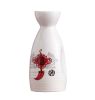 Ceramic Japanese Sake Pot Porcelain Sake Bottle Traditional Liquor Wine Jug #18