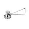 Top Cutter Eggshell Opener Stainless Steel Egg Opener Eggshell Cutter Kitchen Gadget Remover Tool for Raw Soft Hard Boiled Egg Opener