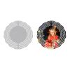 Popular Custom Aluminum Fall Metal Sublimation Wind Spinner 3D Blank With Hooks 5pcs / pack
